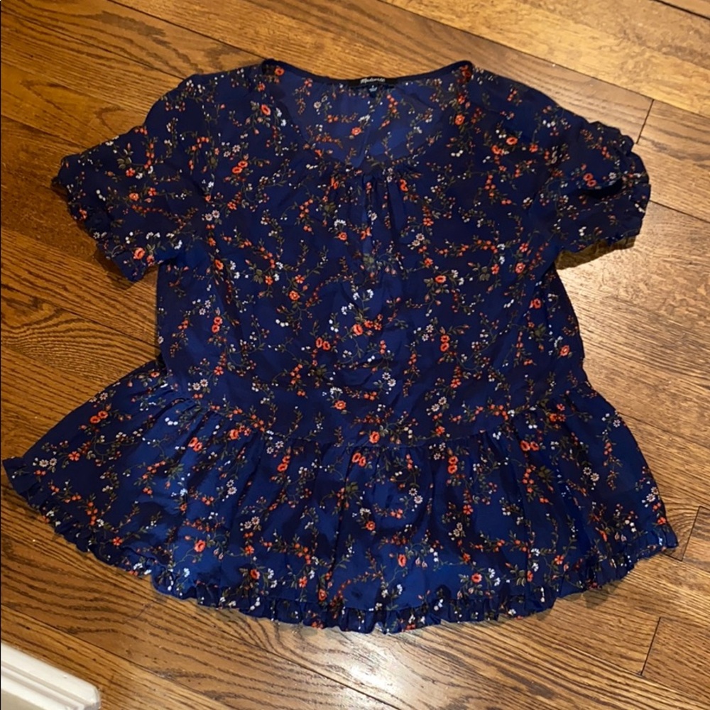 SALE! Size Small Madewell keyhole babydoll top